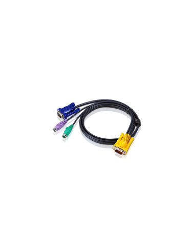 ATEN Cable KVM PS/2 con SPHD 3 en 1 de 3 m