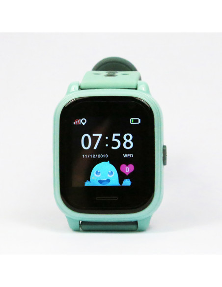 Leotec Smartwach Kids Allo GPS-Llamadas Verde 3,3 cm (1.3") IPS 2G GPS (satélite)