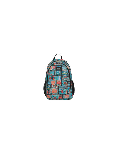 Totto Goctal mochila Mochila escolar Azul, Rojo Poliéster