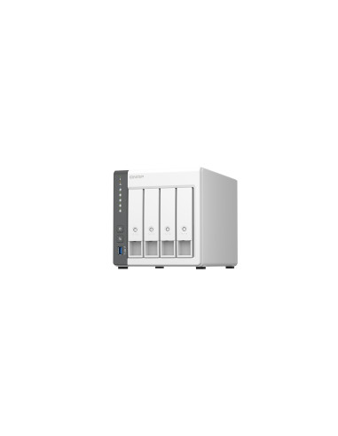 QNAP TS-433 NAS Torre ARM Cortex-A55 4 GB 0 TB QNAP QTS Blanco
