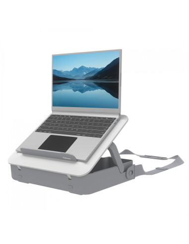 Fellowes BREYTA LAPTOP STAND CARRY CASE WHITE 35,6 cm (14") Funda