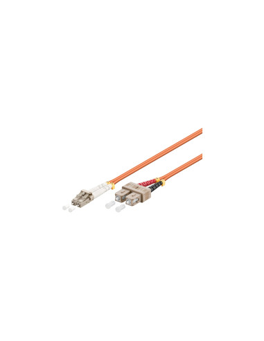WP WPC-FP1-6LCSC-100 Cable de fibra óptica e InfiniBand 10 m LC SC Naranja