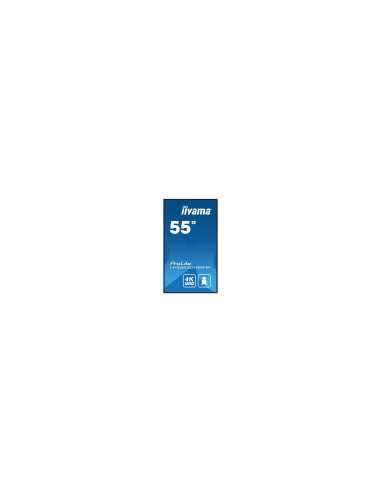 iiyama LH5565UHSB-B1 pantalla de señalización Diseño de quiosco 138,7