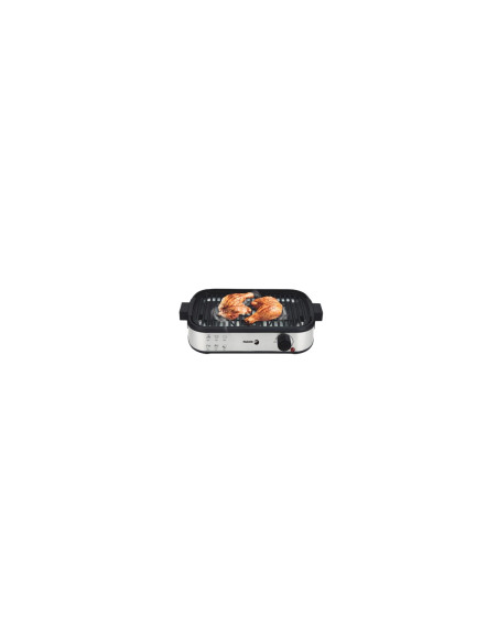 Fagor SmokeFree Independiente 1800 W Negro, Acero inoxidable