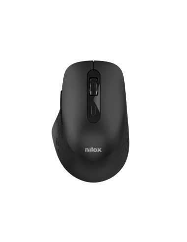 Nilox RATON DUAL WIRELESS 1600 DPI NEGRO ratón Oficina Bluetooth +