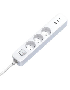 Xiaomi 20W Power Strip - Regleta de Enchufes con USB 20W (BHR07UK)