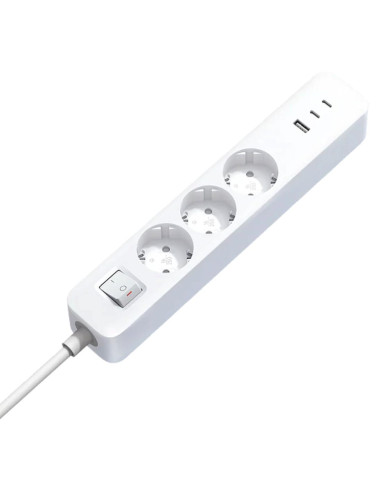 Xiaomi 20W Power Strip - Regleta de Enchufes con USB 20W (BHR07UK)