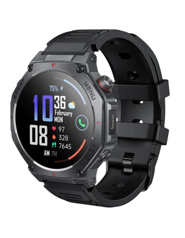 Hoco Y37 Smartwatch con GPS, Pantalla Amoled y Llamadas Bluetooth