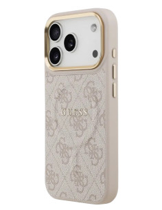 CARCASA GUESS IPHONE 17 PRO ROSA CON MAGSAFE