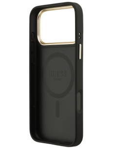 CARCASA GUESS IPHONE 17 PRO MAX NEGRA CON MAGSAFE 2
