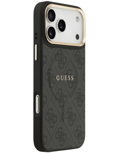 CARCASA GUESS IPHONE 17 PRO MAX NEGRA CON MAGSAFE