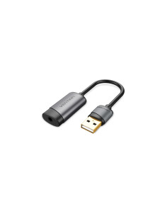 Vention Tarjeta de Sonido CDJHB/ USB Macho - Jack 3.5 Hembra