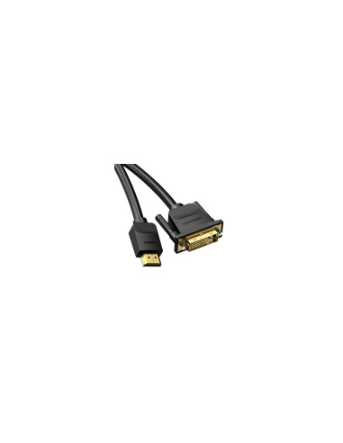 Vention Cable Conversor ABFBG/ DVI-D Macho - HDMI Macho/ 1.5m/ Negro