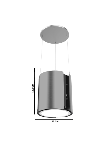 Bolero Flux CRE 385500 Inox A++