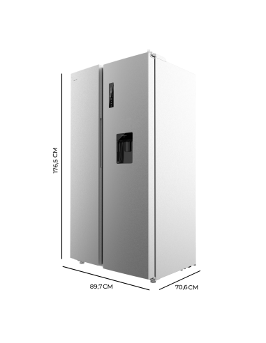 Bolero CoolMarket SBS 551 WD Inox E