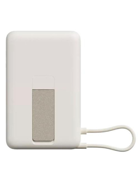 POWERBANK BATERÍA EXTERNA 10.000MAH MAGSAFE Y CABLE INTEGRADO XIAOMI BEIGE