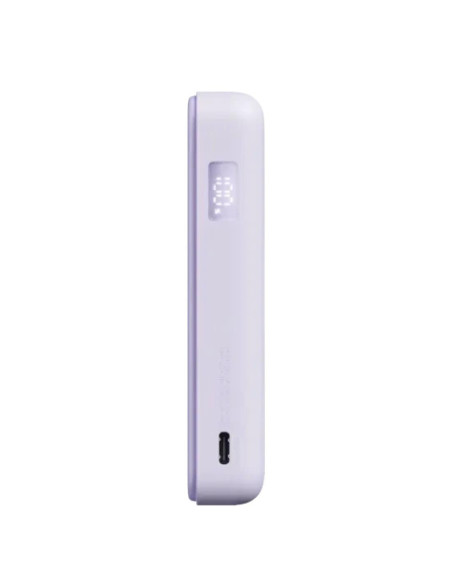 POWERBANK BATERÍA EXTERNA 10.000MAH MAGSAFE Y CABLE INTEGRADO XIAOMI LILA