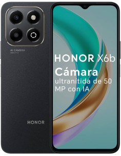 HONOR X6B: Smartphone 4GB RAM 128GB ROM Negro