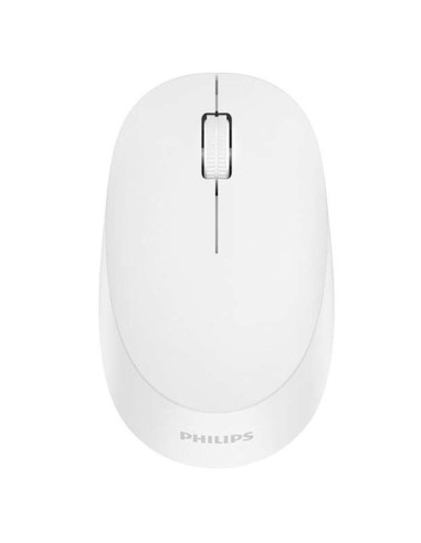 Philips SPK7407W Ratón Ambidiestro RF Inalámbrico+ Bluetooth Blanco