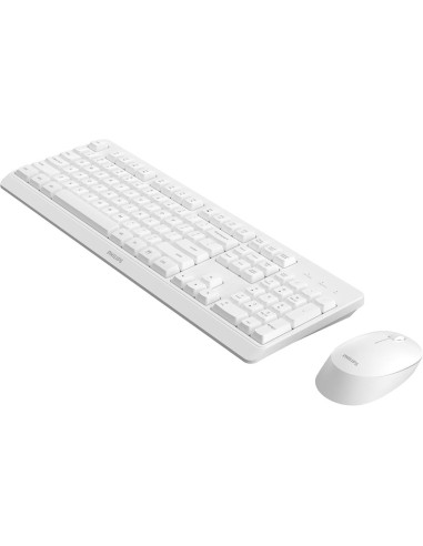 Philips SPT6307WL Combo Inalámbrico Teclado+ Ratón Blanco