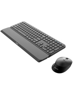 Philips SPT6607B Combo Inalámbrico Teclado+ Ratón Reposamuñecas Negro