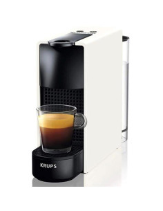 Krups XN1101RD Cafetera Nespresso Essenza Mini Blanca - Sin Cápsulas