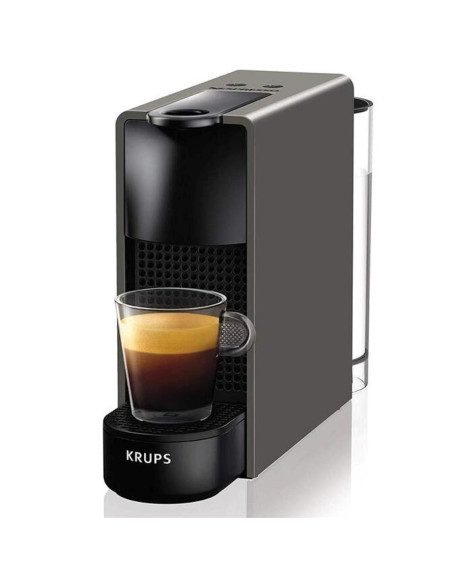 Krups XN110BVC Cafetera Nespresso Essenza Mini Gris