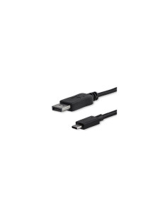 StarTech.com Cable Adaptador USB-C a DisplayPort - 1m - 4K 60Hz negro