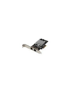 StarTech.com Tarjeta Adaptador de Red PCI Express PCI-E Gigabit Ethernet con 2 Puertos RJ45 Chipset Intel i350
