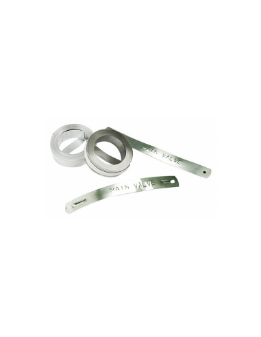 Cinta dymo para impresora de etiquetas 1.2cm aluminio 31000