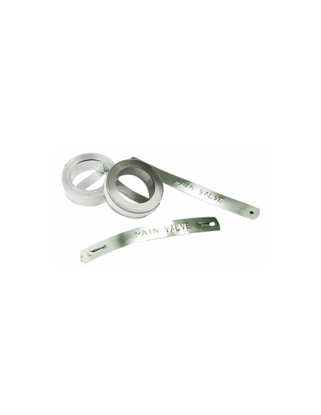 Cinta dymo para impresora de etiquetas 1.2cm aluminio 31000