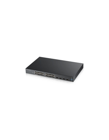 Zyxel XGS2210-28 Gestionado L2 Gigabit Ethernet (10/100/1000) 1U Negro