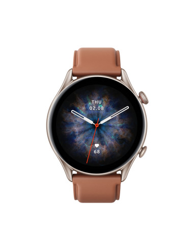 Amazfit GTR 3 Pro 3,68 cm (1.45") 46 mm AMOLED Marrón GPS (satélite)