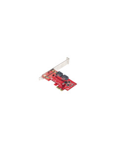 StarTech.com Tarjeta PCIe SATA - Tarjeta PCI Express Controladora de 2 Puertos SATA de 6Gbps - de Perfil Completo o Bajo - Tarje 2