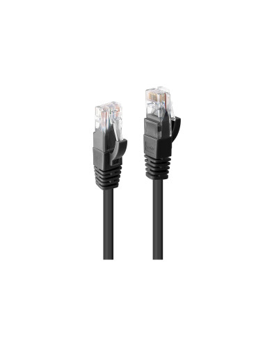 Lindy 48076 cable de red Negro 0,5 m Cat6 U/UTP (UTP)