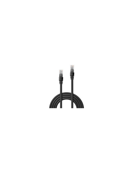 Lindy 48076 cable de red Negro 0,5 m Cat6 U/UTP (UTP)