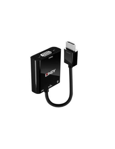 Lindy 38285 adaptador de cable de vídeo 0,1 m HDMI tipo A (Estándar)