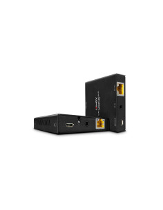 Lindy 38205 extensor audio/video Transmisor y receptor de señales AV Negro