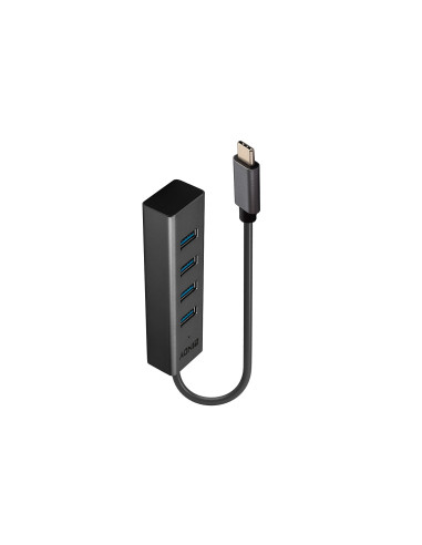 Lindy 43325 hub de interfaz USB 3.2 Gen 1 (3.1 Gen 1) Type-C 5000