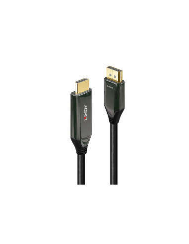 Lindy 40931 adaptador de cable de vÍ­deo 2 m HDMI tipo A (Estándar) DisplayPort Negro