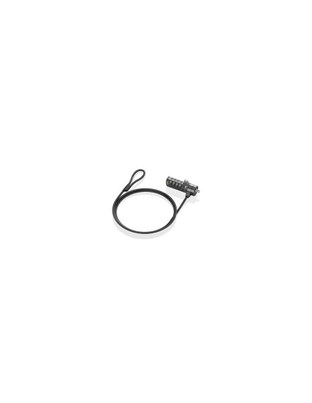 AISENS Cable de seguridad con cerradura de combinación para