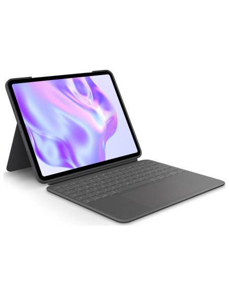 Logitech Combo Touch QWERTZ Alemán Smart Connector Grafito