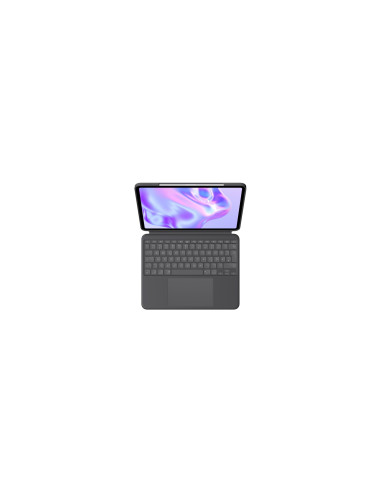 Logitech Combo Touch QWERTZ Alemán Smart Connector Grafito