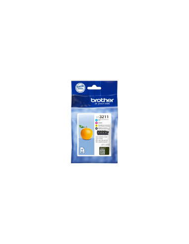 Brother LC3211VAL cartucho de tinta 4 pieza(s) Original Rendimiento