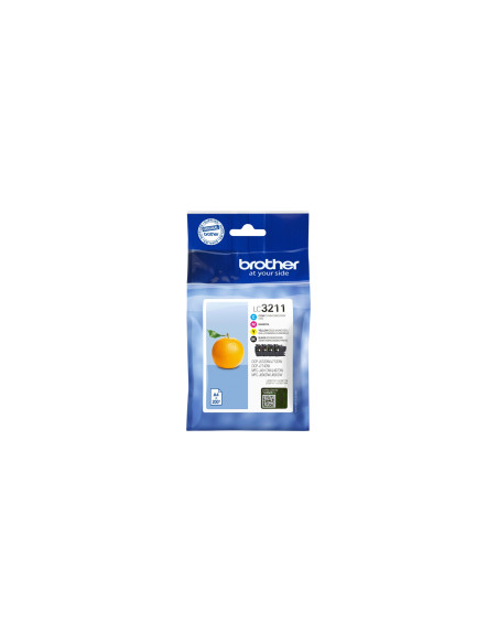 Brother LC3211VAL cartucho de tinta 4 pieza(s) Original Rendimiento