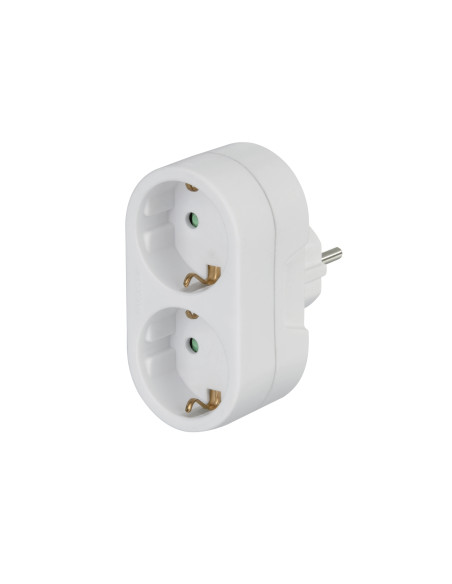 Hama 00108876 adaptador de enchufe eléctrico Tipo C (Europlug) Blanco