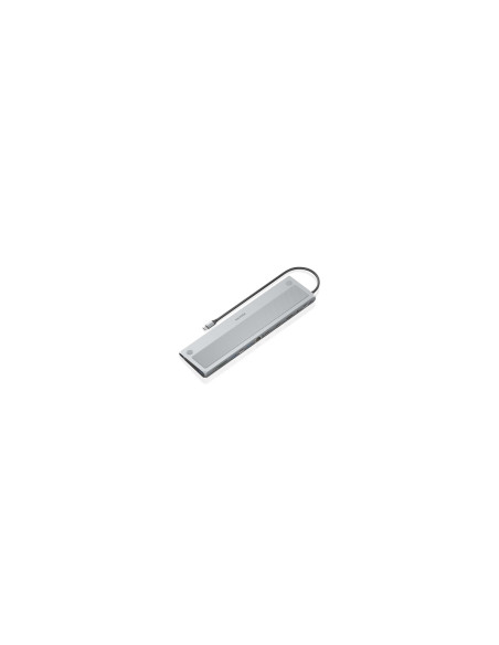 AISENS USB-C Dock 12 en 1, USB-C a 2xHDMI, 1xDisplayPort, 1xRJ45,