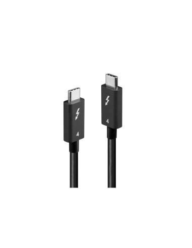 Lindy 31120 cable Thunderbolt 1 m 40 Gbit/s Negro