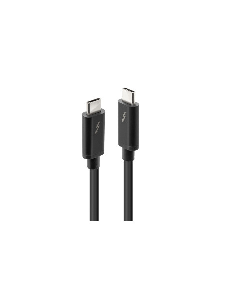 Lindy 41556 cable Thunderbolt 1 m 20 Gbit/s Negro