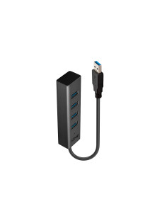 Lindy 43324 hub de interfaz USB 3.2 Gen 1 (3.1 Gen 1) Type-A 5000
